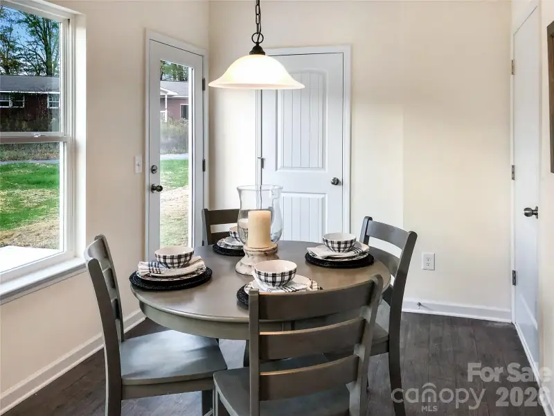 Furnished interior view inside a new home in Rowe Crossing, Newton (Image 3).