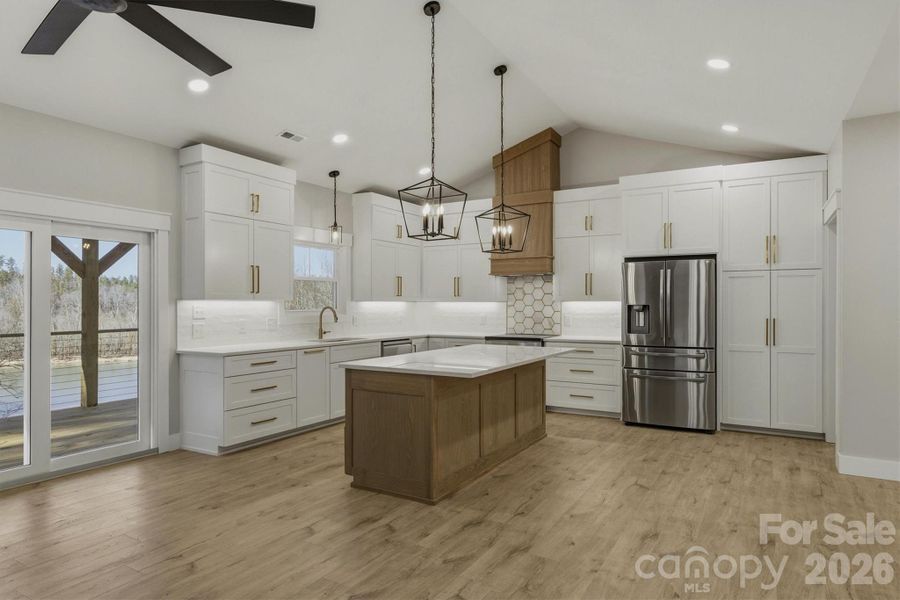 Furnished interior view inside a new home in , Valdese (Image 8).
