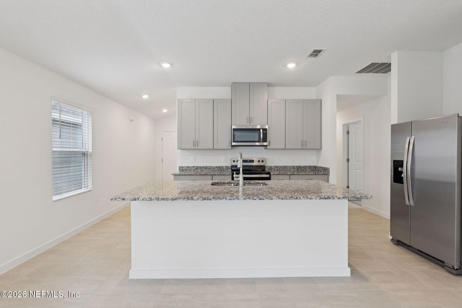 Furnished interior view inside a new home in Cypress Meadows - Classic Series, Jacksonville (Image 4).
