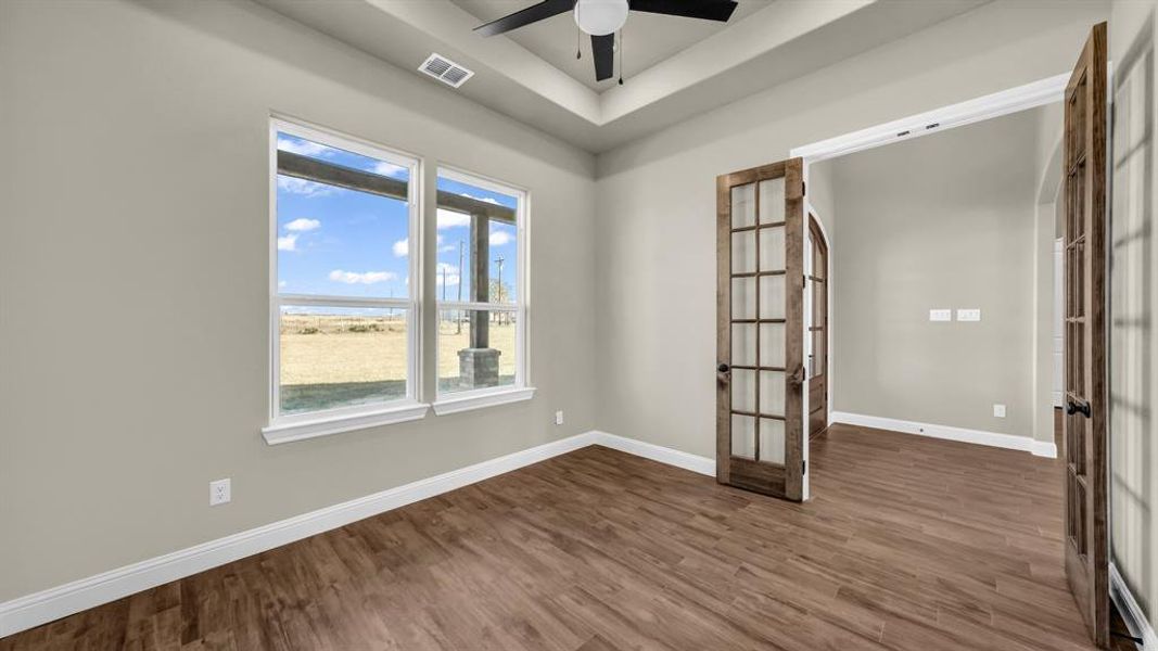 Spacious, unfurnished interior of a new home in , Poolville (Image 24).