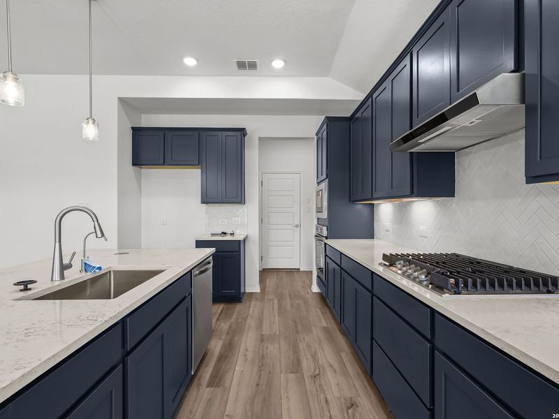 Furnished interior view inside a new home in Comanche Ridge, San Antonio (Image 9).