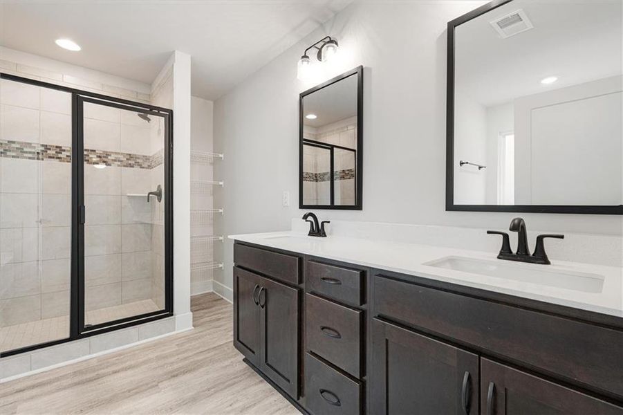 Furnished interior view inside a new home in Canterbury Villas, Carrollton (Image 14).