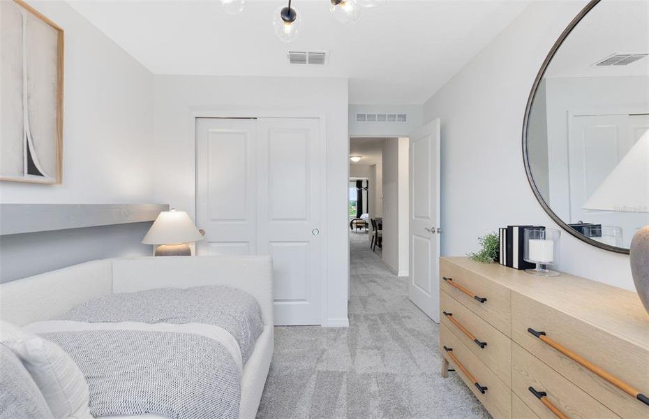 Furnished interior view inside a new home in Silverleaf Oaks, Winter Garden (Image 12). Furnished interior view inside a new home in Silverleaf Oaks, Winter Garden (Image 12).