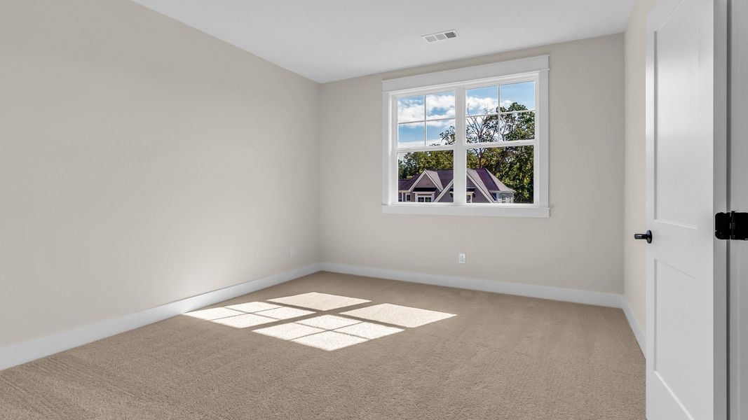 Secondary bedroom with en-suite bathroom (Representative of finished home)