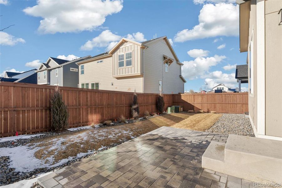 Exterior details and patio area of a home in Farmlore, Brighton (Image 28).