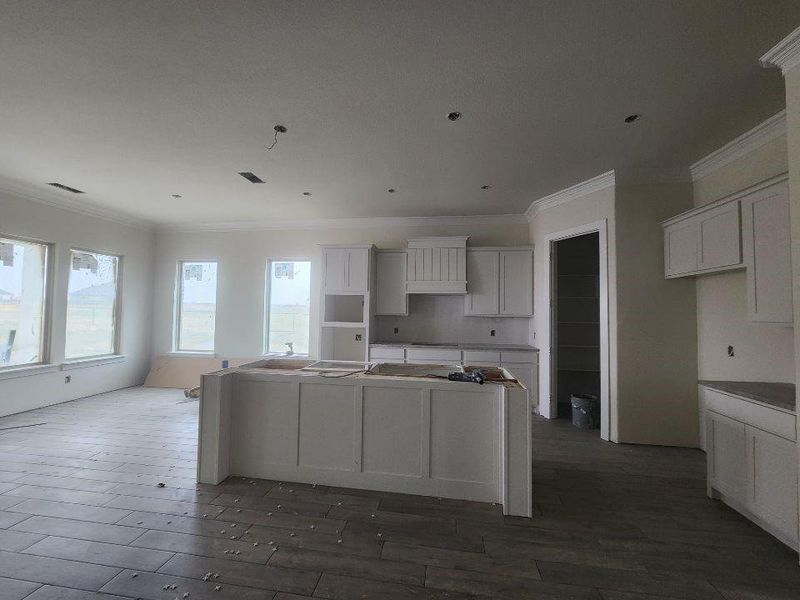 In-progress construction of a new home in Rocky Top, Krum, TX (Image 9).