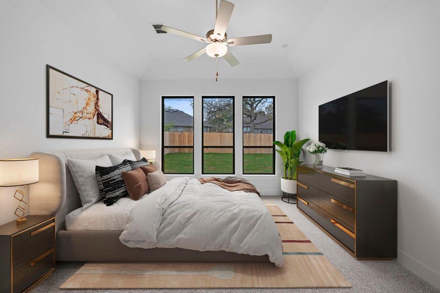 Primary Bedroom - Virtually Staged