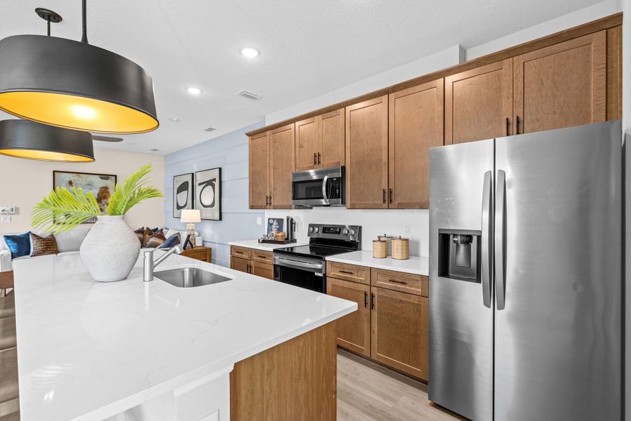 Furnished interior view inside a new home in Shenandoah Reserve, Orlando (Image 10).