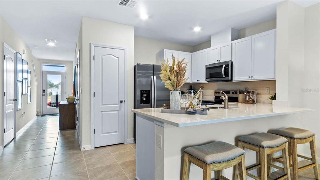 Furnished interior view inside a new home in , Land O' Lakes (Image 6).