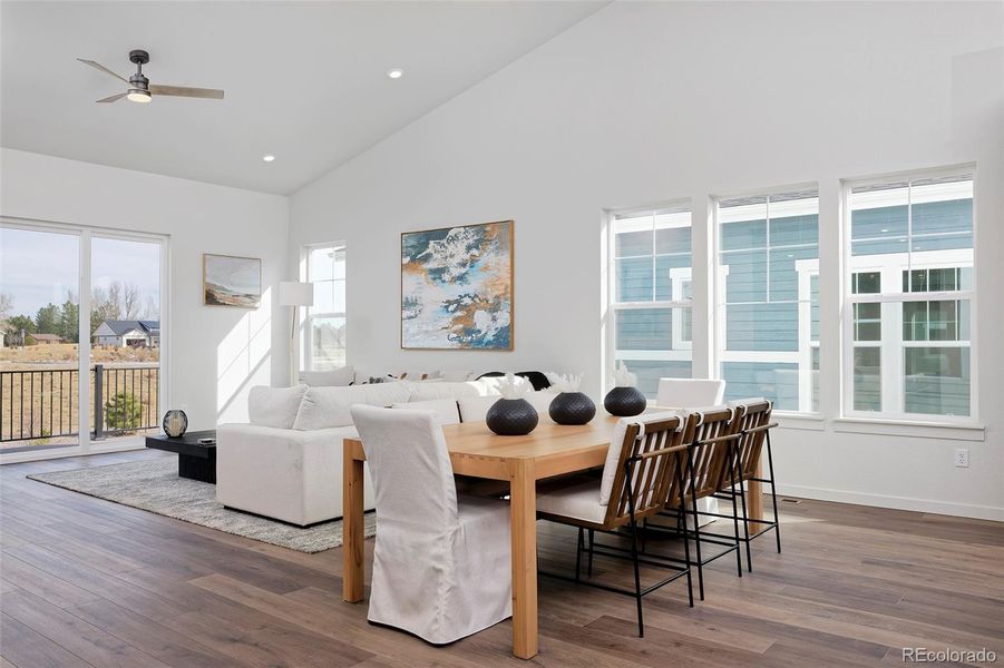 Furnished interior view inside a new home in , Fort Collins (Image 13).