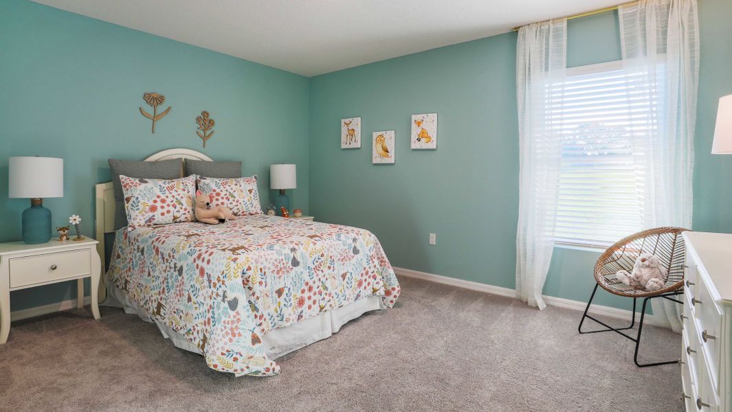 Representative furnished interior of a home built from the Iris by Maronda Homes in Coastal Communities, Edgewater (Image 23).