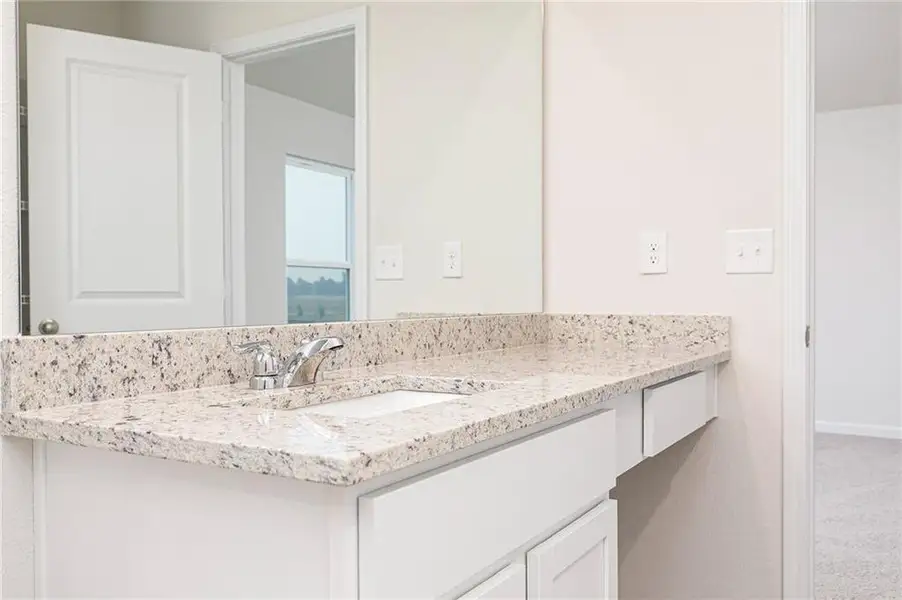 Close-up of interior finishes inside a home in Lake Preserve at Jackson Trail, Jefferson (Image 11).