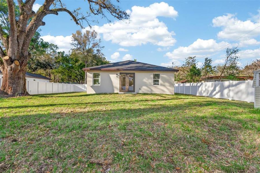 Exterior details and patio area of a home in , Brooksville (Image 31).