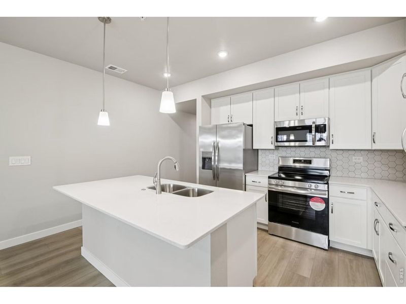 Furnished interior view inside a new home in , Longmont (Image 8).