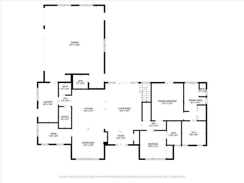 2D floor plan layout of this home in , Cornelia, GA (Image 7).