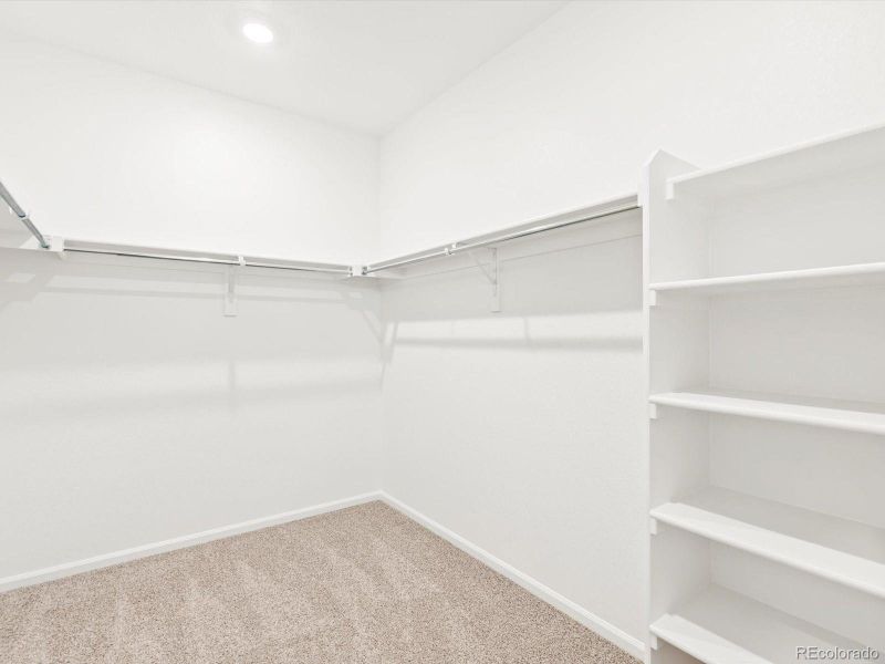 Spacious, unfurnished interior of a new home in Poudre Heights: The Lakes Collection, Windsor (Image 21). Spacious, unfurnished interior of a new home in Poudre Heights: The Lakes Collection, Windsor (Image 21).