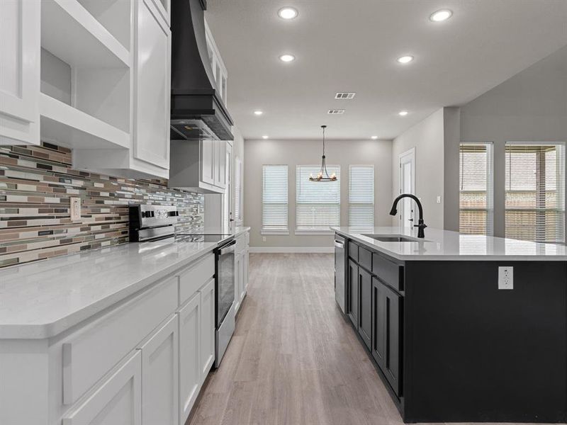 Furnished interior view inside a new home in , Denison (Image 5). Furnished interior view inside a new home in , Denison (Image 5).