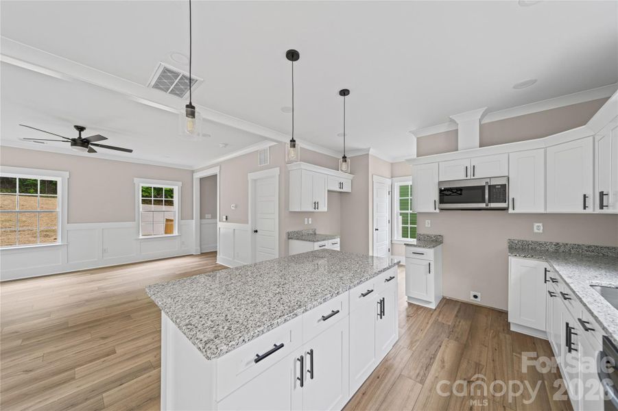 Furnished interior view inside a new home in , Badin (Image 10).
