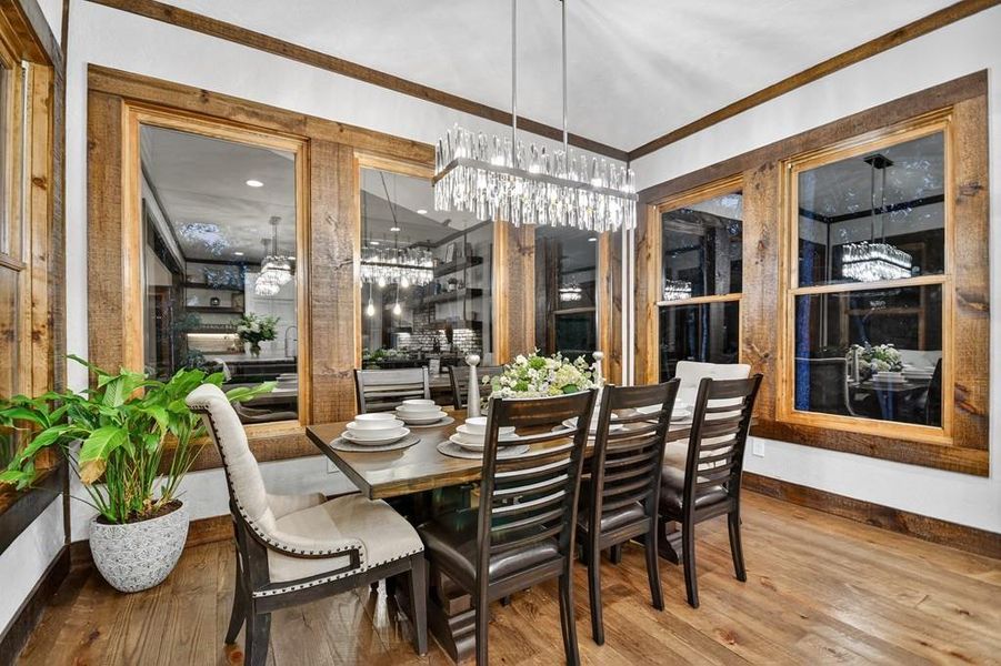 Furnished interior view inside a new home in , Mineral Bluff (Image 57).