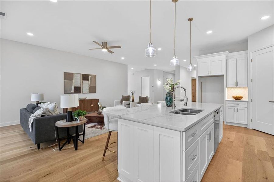 Furnished interior view inside a new home in , Lithia Springs (Image 15).