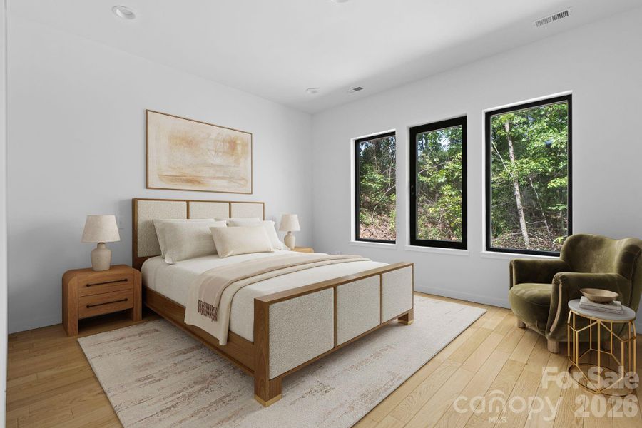 Primary Bedroom ( Photo Virtually Staged) Primary Bedroom ( Photo Virtually Staged)