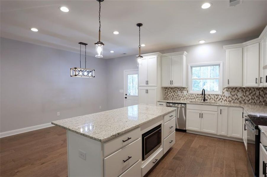 Furnished interior view inside a new home in , Dallas (Image 9). Furnished interior view inside a new home in , Dallas (Image 9).