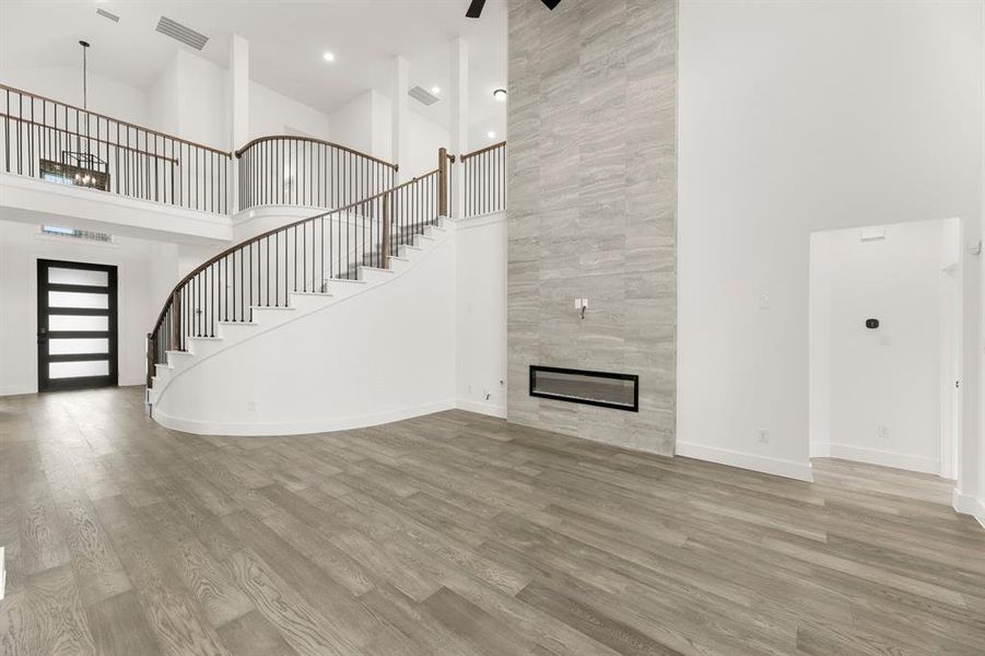 Spacious, unfurnished interior of a new home in Sutton Fields, Celina (Image 36). Spacious, unfurnished interior of a new home in Sutton Fields, Celina (Image 36).