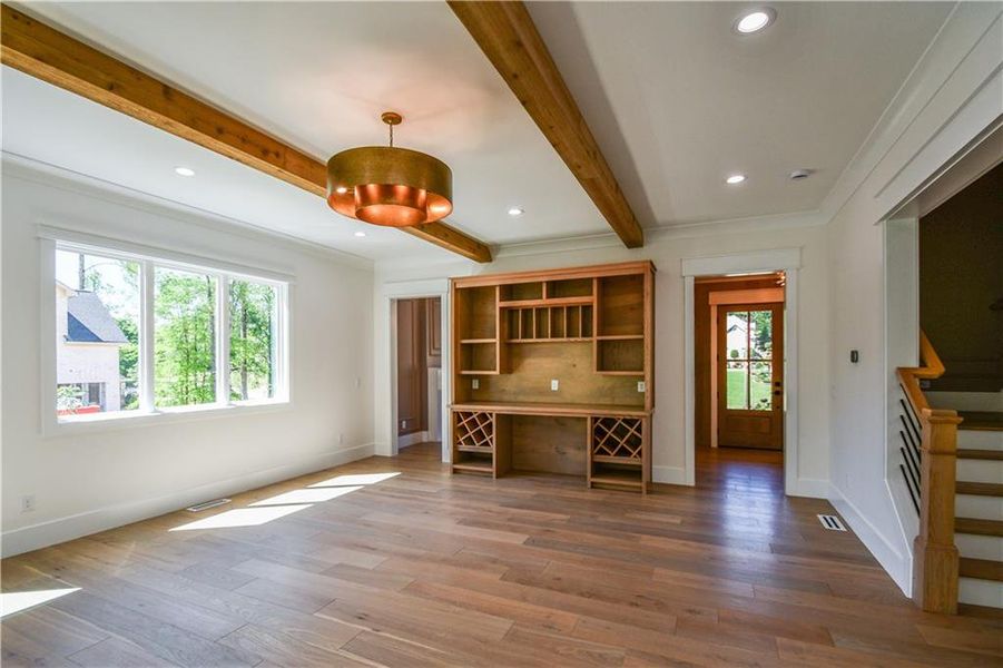 Furnished interior view inside a new home in , Hoschton (Image 13).