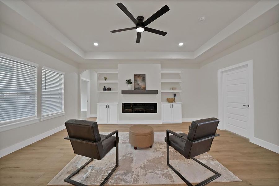 Furnished interior view inside a new home in , Decatur (Image 16).