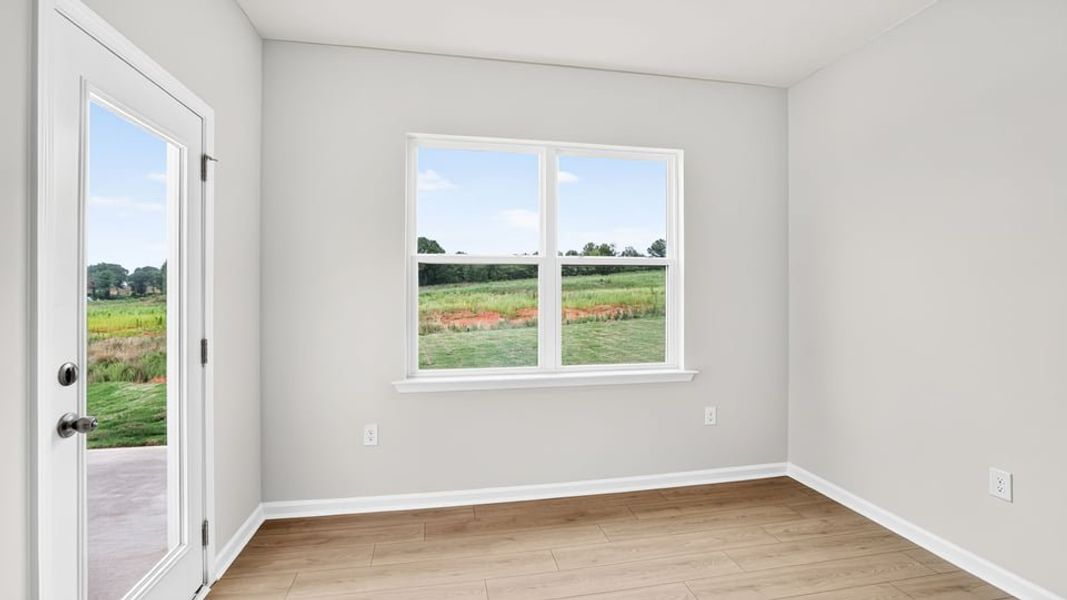 Spacious, unfurnished interior of a new home in Baxter Village, Boiling Springs (Image 24). Spacious, unfurnished interior of a new home in Baxter Village, Boiling Springs (Image 24).