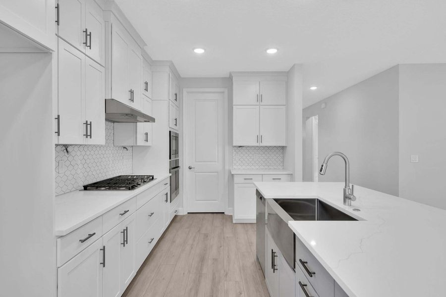 Representative furnished interior of a home built from the The Clermont by Providence Homes (Florida) in Seabrook Village at Seabrook, Nocatee (Image 9).