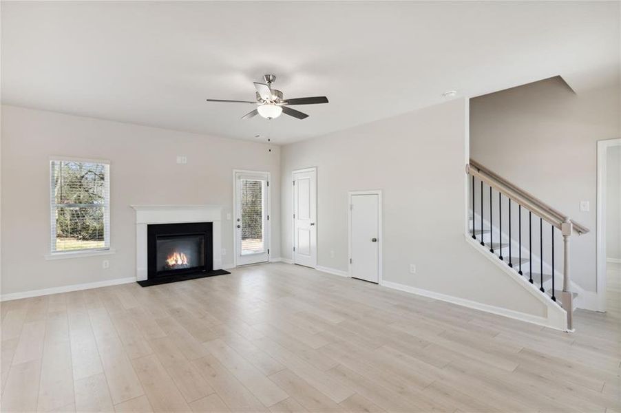 Spacious, unfurnished interior of a new home in , Crawford (Image 22).