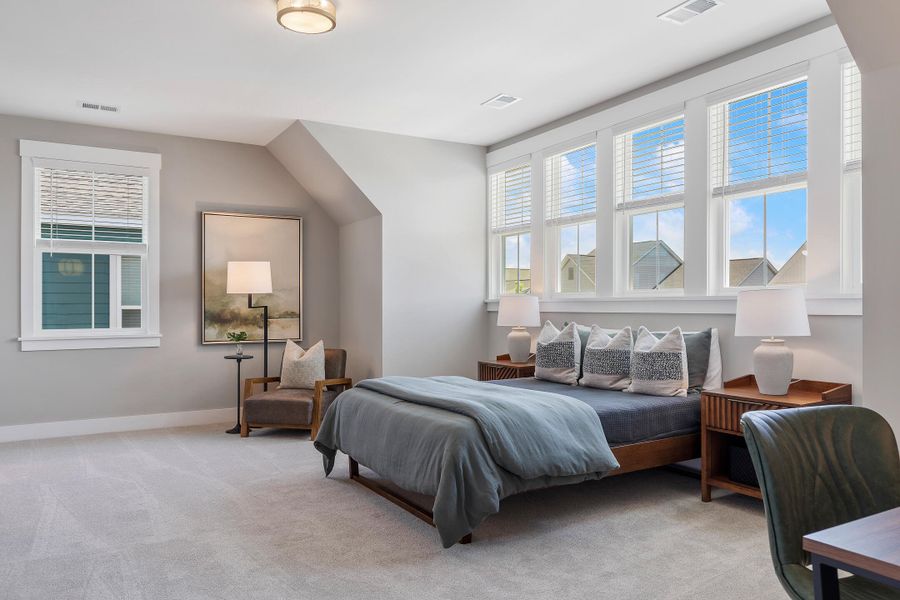 Furnished interior view inside a new home in , Summerville (Image 15).