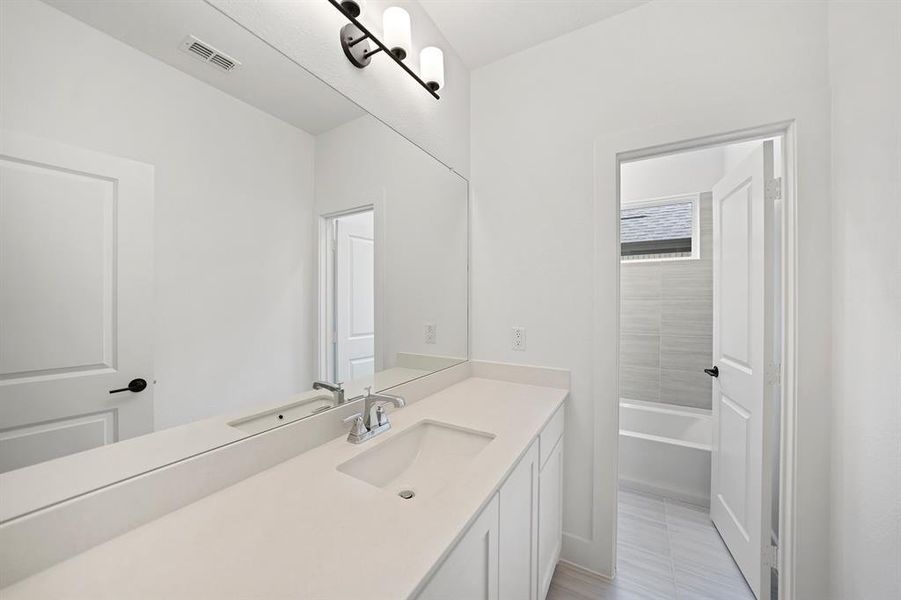 Bathroom with vanity Bathroom with vanity