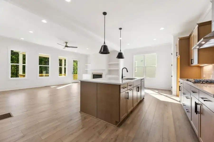 Furnished interior view inside a new home in Hillshire, Cumming (Image 5).