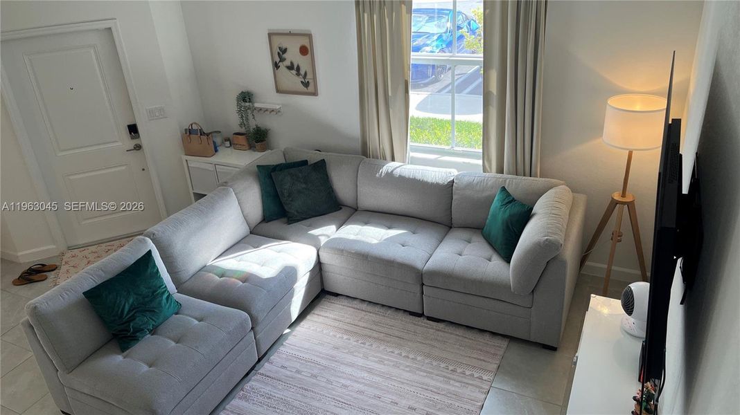 Furnished interior view inside a new home in , Miami (Image 53). Furnished interior view inside a new home in , Miami (Image 53).