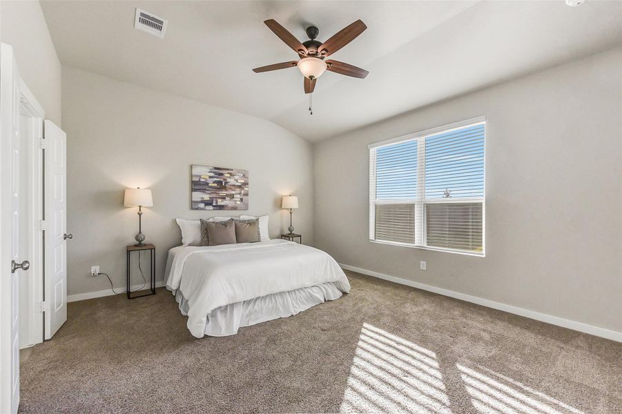 Furnished interior view inside a new home in Sundance Cove - Premier Series, Crosby (Image 14).