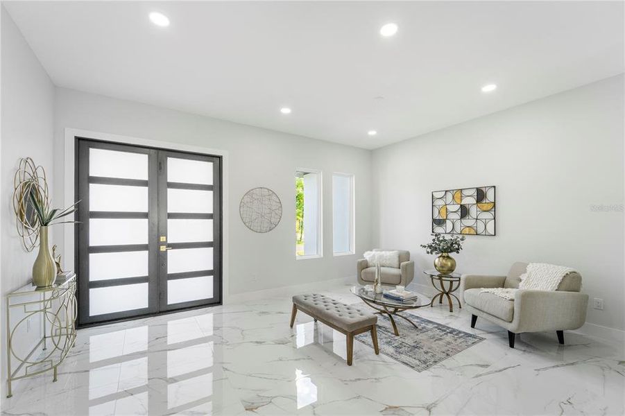 Furnished interior view inside a new home in , Tampa (Image 12).