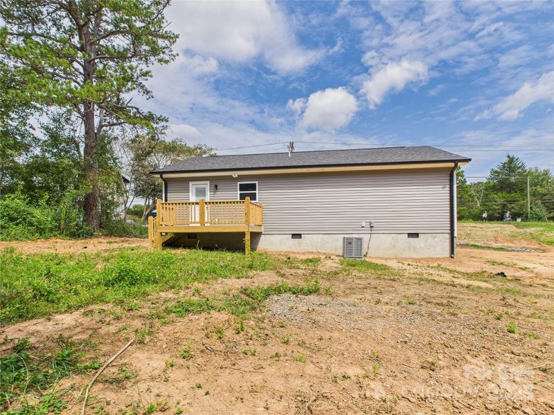 Front exterior of a new home in , Connelly Springs, NC, highlighting curb appeal (Image 23). Front exterior of a new home in , Connelly Springs, NC, highlighting curb appeal (Image 23).