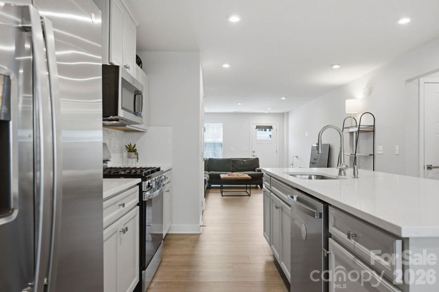 Furnished interior view inside a new home in , Troutman (Image 10).