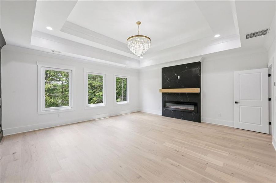 Spacious, unfurnished interior of a new home in , Buford (Image 29).