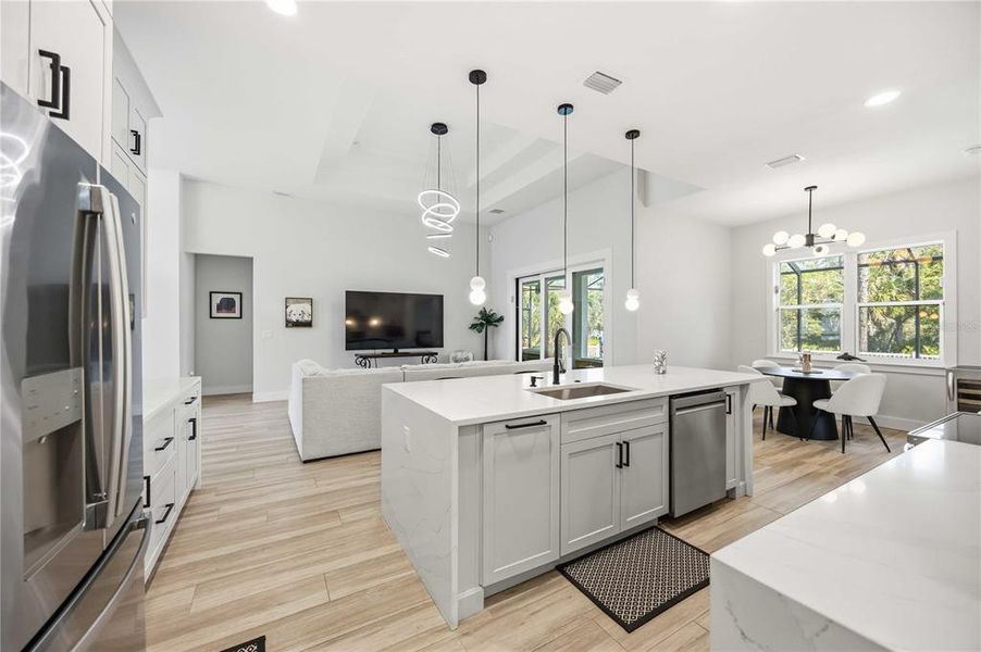 Furnished interior view inside a new home in , Port Charlotte (Image 46).