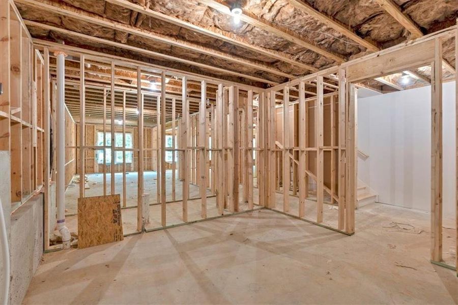 In-progress construction of a new home in , Rome, GA (Image 38).