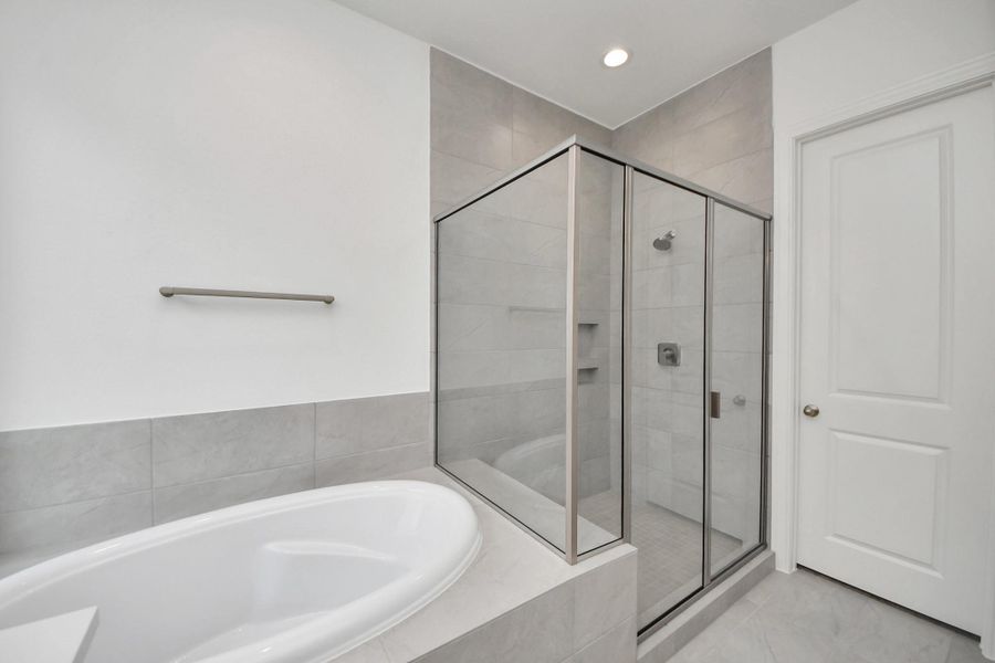 Furnished interior view inside a new home in Marvida, Cypress (Image 8).