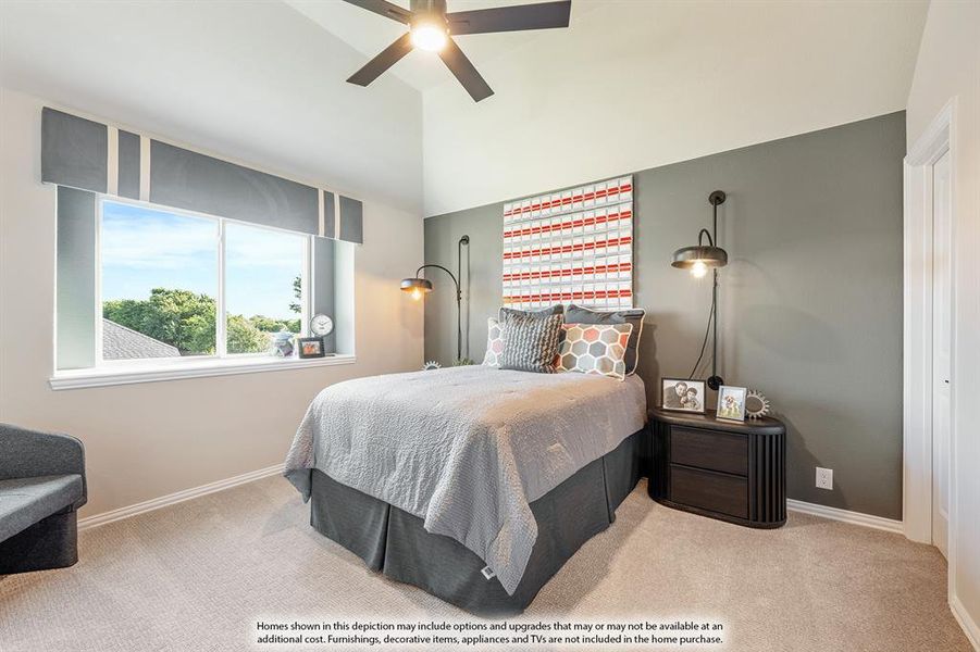 Furnished interior view inside a new home in Timberbrook, Justin (Image 9).