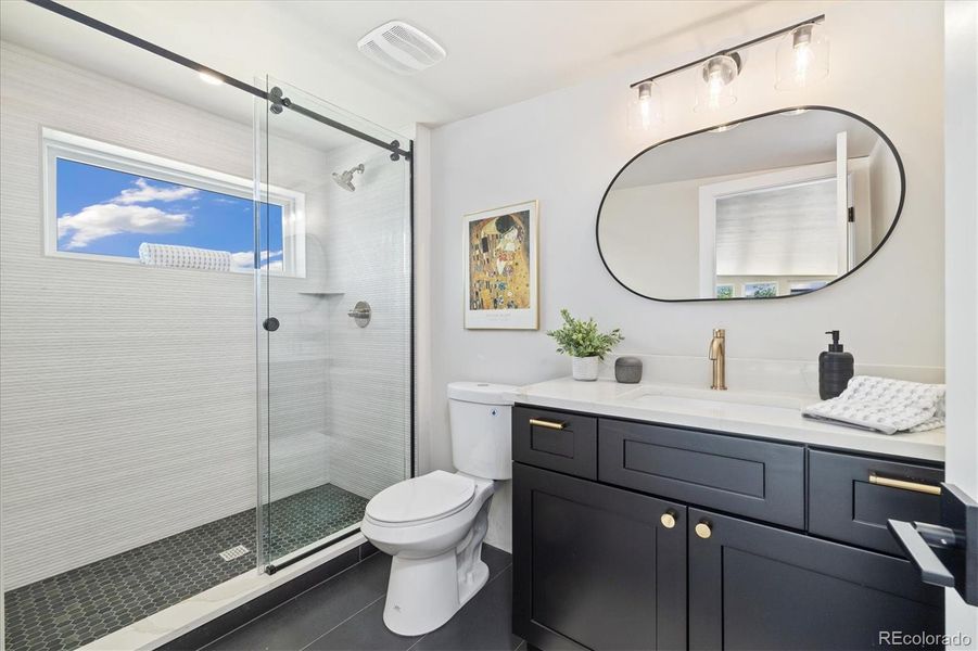 Furnished interior view inside a new home in , Denver (Image 12).