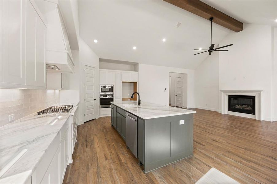 Furnished interior view inside a new home in Parks of Aledo, Aledo (Image 16).