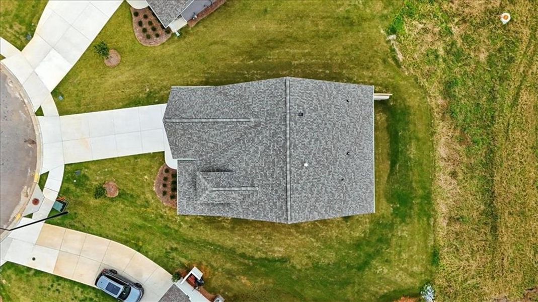Exterior details and patio area of a home in Stratford at NatureWalk, Dallas (Image 3). Exterior details and patio area of a home in Stratford at NatureWalk, Dallas (Image 3).