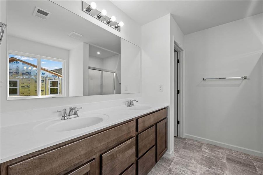 Furnished interior view inside a new home in Sage Woods, Dallas (Image 12).