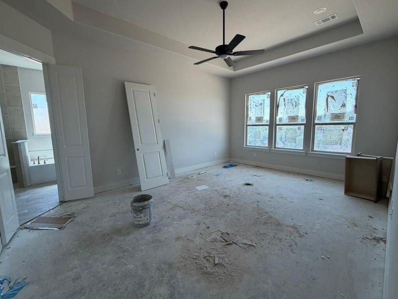 In-progress construction of a new home in Eagle Ridge Estates, Weatherford, TX (Image 8).